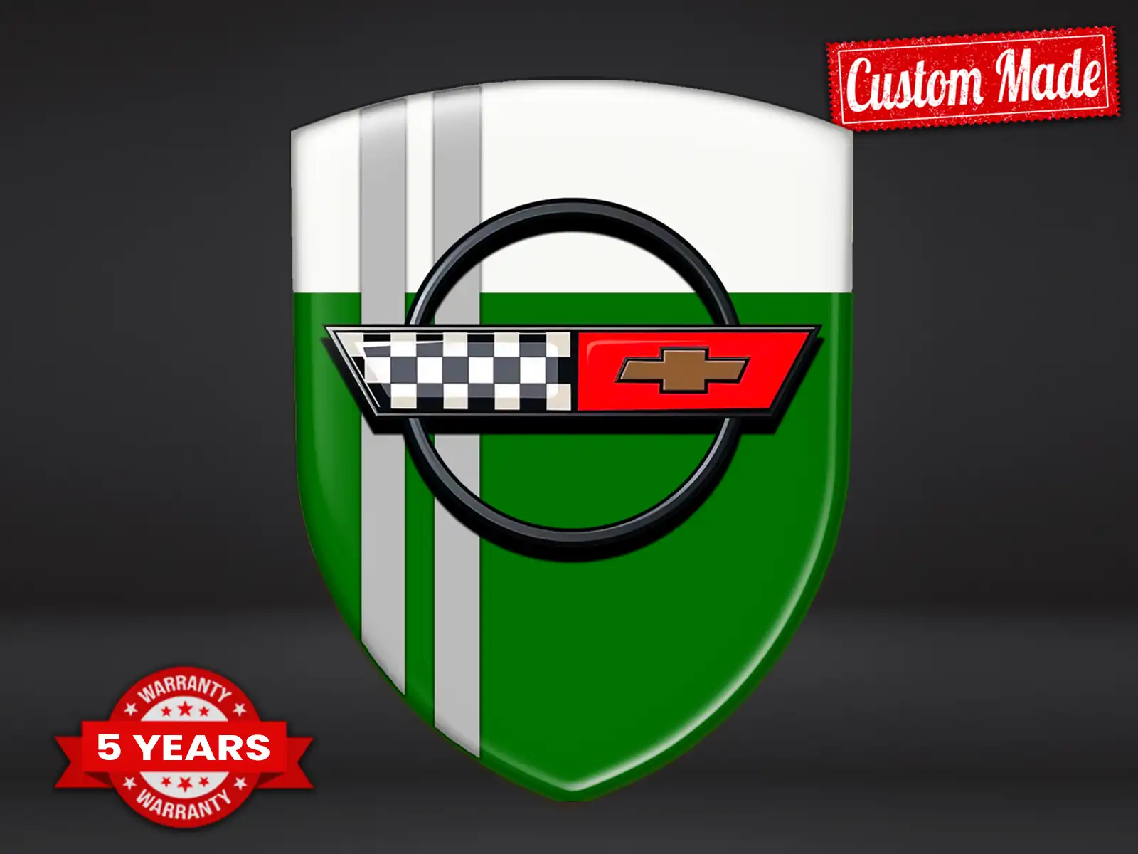 Corvette Adesivi Lunotto Auto Resistenti Edizione Limitata